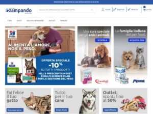 Zampando pet e-commerce