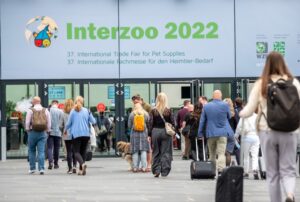 Visitatori all'ingresso di Interzoo