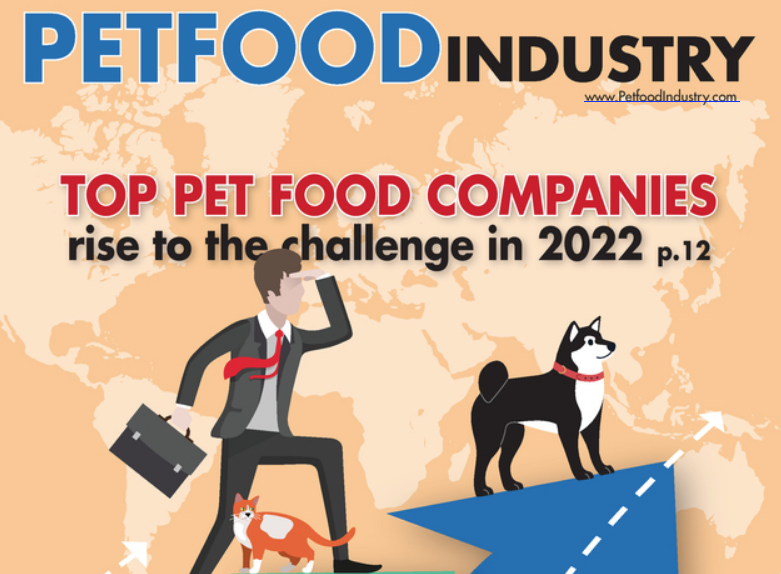 Top 50 globale del pet food fatturati in crescita per tutte le italiane