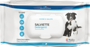 Francodex presenta una nuova gamma di salviette detergenti, profumate, con aloe vera, nota per le proprietà idratanti