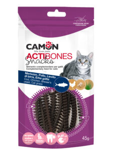 Camon Actibones Snack per l'igiene orale del gatto