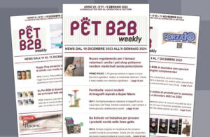 Pet B2B Weekly 9 gennaio 2024