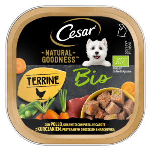 Cesar amplia l’offerta di alimenti umidi per cani con le vaschette da 100 g Natural Goodness.