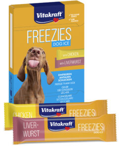 Gli snack liquidi per cani Freezies Dog